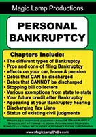 Personal Bankruptcy DVD
